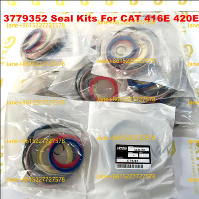 XTKAT Hydraulic Cylinder Seal Kit 377-9352 3779352 for CAT Backhoe Loader 416E 416F 420E 428E 428F 420F 422E 422F 430E 430F 432E