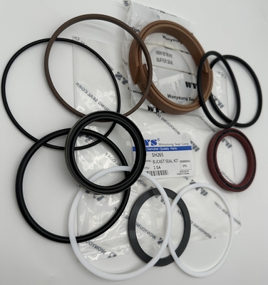 WYS Original Parts SH265 High Quality Excavator Repair Parts Bucket Seal Kit For CATERPILLAR KOMATSU HYUNDAI HITACHI