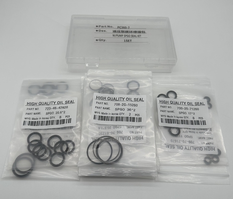 WYS Original Parts PC360-7 M/PUMP SPGO SEAL KIT Hydraulic Pump Carbon Ring Repair Kit