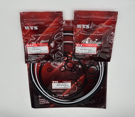 WYS Travel Motor Seal Kit Hose O Ring Kit Shaft Main Oil Seal Set Genuine Parts Excavator Repair Accessories