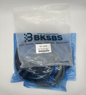 Genuine EDT 8000P Breaker Seal Kit with 1 Year Warranty and Pressure Temperature Resistance for Excavator Repair