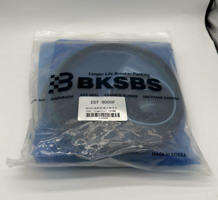 Genuine EDT 8000P Breaker Seal Kit with 1 Year Warranty and Pressure Temperature Resistance for Excavator Repair