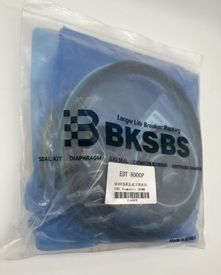 Genuine EDT 8000P Breaker Seal Kit with 1 Year Warranty and Pressure Temperature Resistance for Excavator Repair