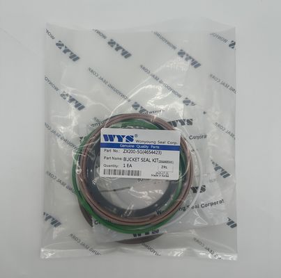 WYS Original Parts ZX200-5G Bucket Hydraulic Cylinder Repair Seal Kit for Hitachi Excavator with 1 Year Warranty and 55-150 DEG Temperature Resistance