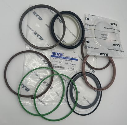WYS Original Parts ZX200-5G Bucket Hydraulic Cylinder Repair Seal Kit for Hitachi Excavator with 1 Year Warranty and 55-150 DEG Temperature Resistance